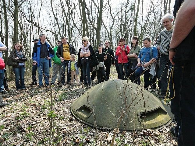 Wiosną fort Wielka Księża Górza zwiedziło ponad 200 osób