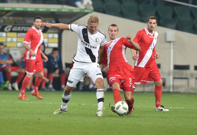 19.07.2016 warszawamecz ii rundy eliminacji uefa champions league pomiedzy legia warszawa a hsk zrinijski mostar na stadionie legii w warszawie nz- igor lewczuk uefa champions league second leg match between legia warszawa and hsk zrinijski mostar in warsawfot bartek syta / polska press