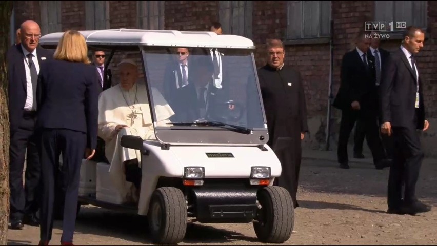 Papież Franciszek w Auschwitz Birkenau