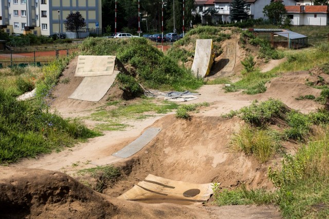 27.06.2023 bydgoszcz fordon ulica wiszniewskiego tor rower akrobacje . fot: tomasz czachorowski/polska press