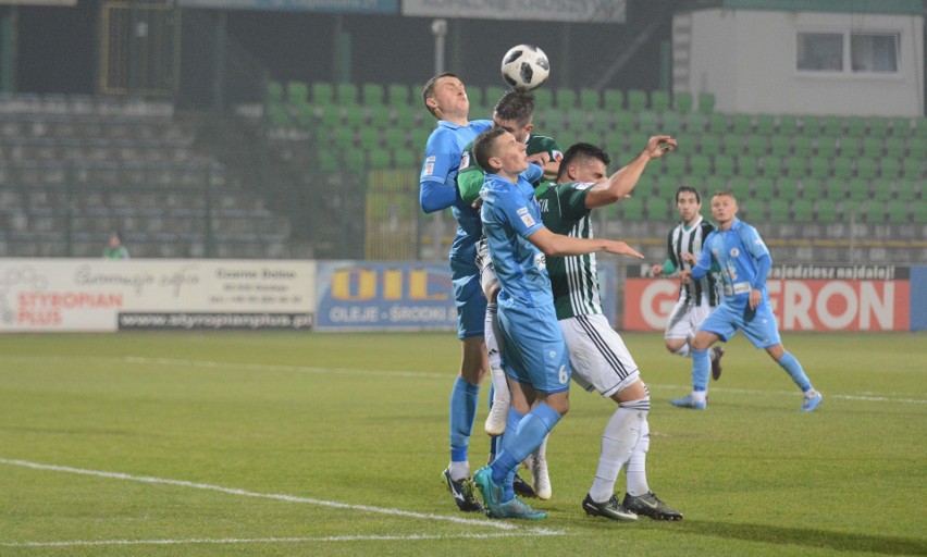 Olimpia Grudziądz wygrała z Błękitnymi Stargard [wideo, zdjęcia]