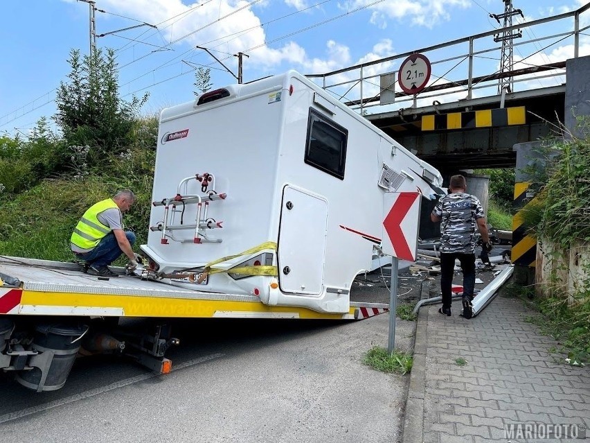 26 lipca pod wiaduktem na Krapkowickiej w Opolu rozbił się...