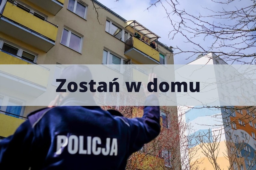 Zostań w domu – pod żadnym pozorem nie wychodź z domu!...