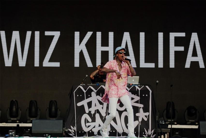 W piątek na scenie głównej Open'era wystąpił Wiz Khalifa....