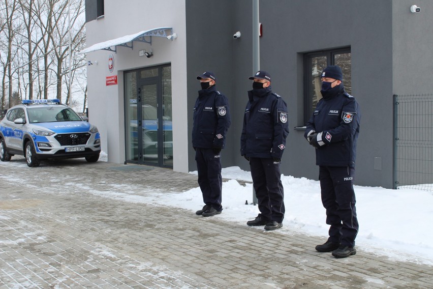 Pabianice. Nowy posterunek policji w Hermanowie już otwarty ZDJĘCIA