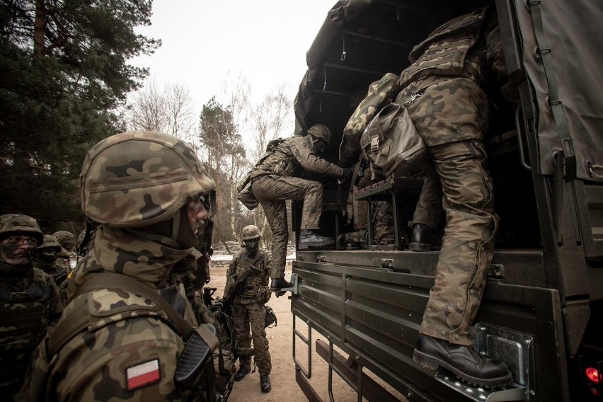 Blisko tysiąc lubelskich terytorialsów na szkoleniach. Intensywny weekend dla żołnierzy WOT