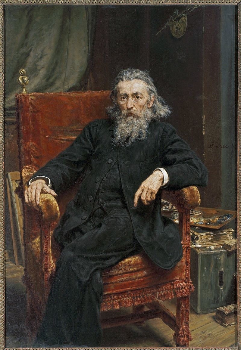 Jan Matejko, autoportret