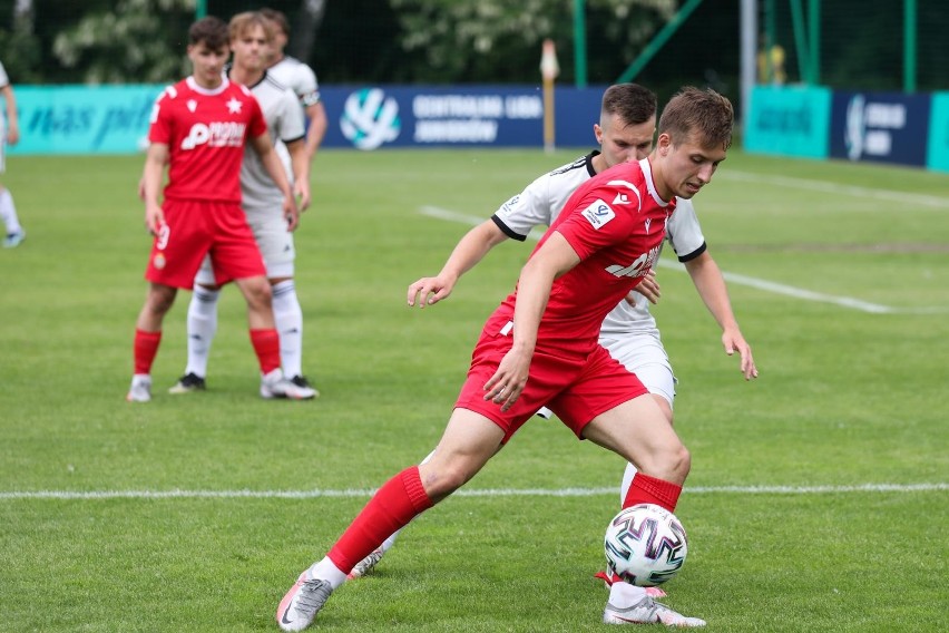 Mecz Centralnej Ligi Juniorów U-18 w Myślenicach Wisła...