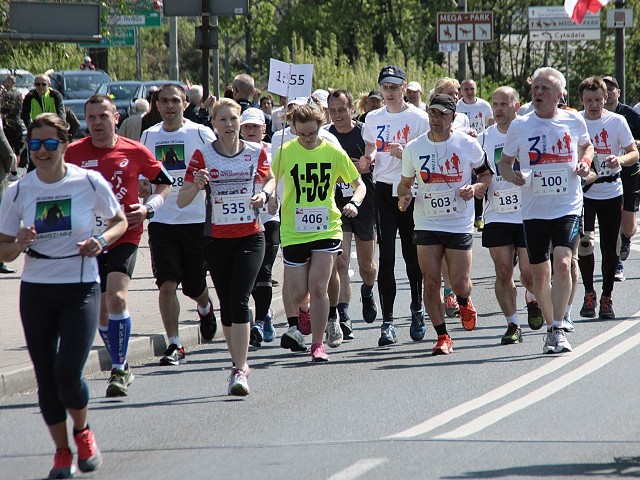 Pogoda sprzyjała biegaczom