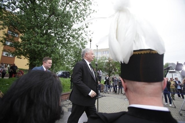 Jarosław Kaczyński w Katowicach