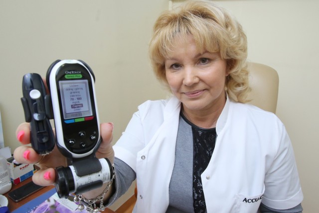 Grażyna Majcher-Witczak - diabetolog, doktor nauk medycznych.