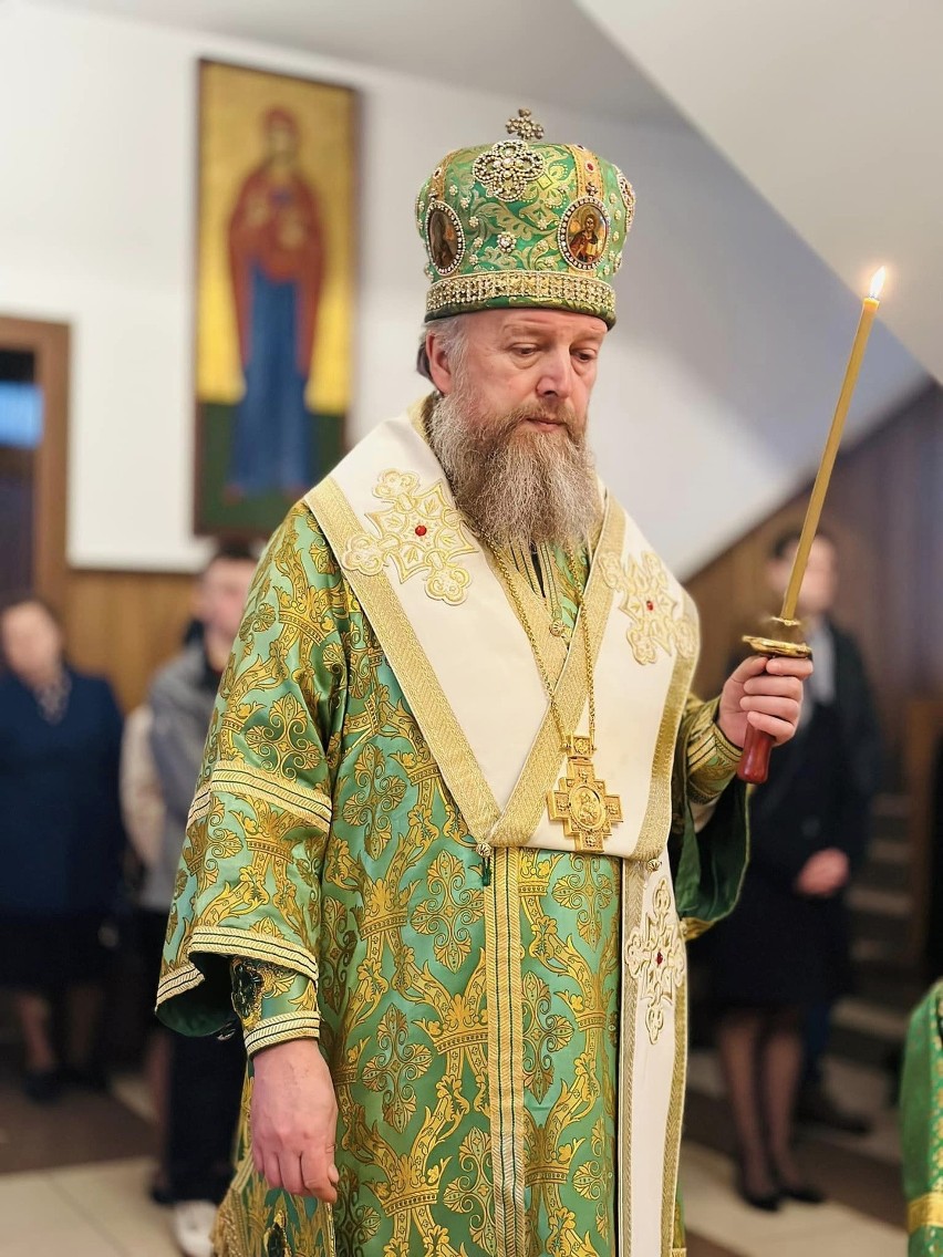 Wierni  prawosławni święcili palmy