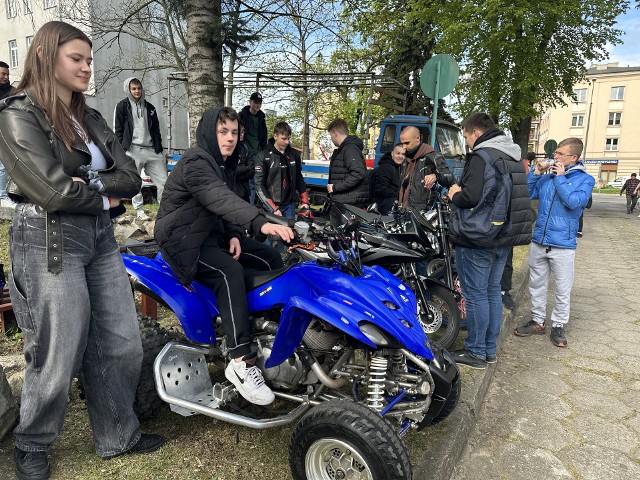 Piknik Motoryzacyjny w samochodówce cieszył się jak zwykle wielkim zainteresowaniem.