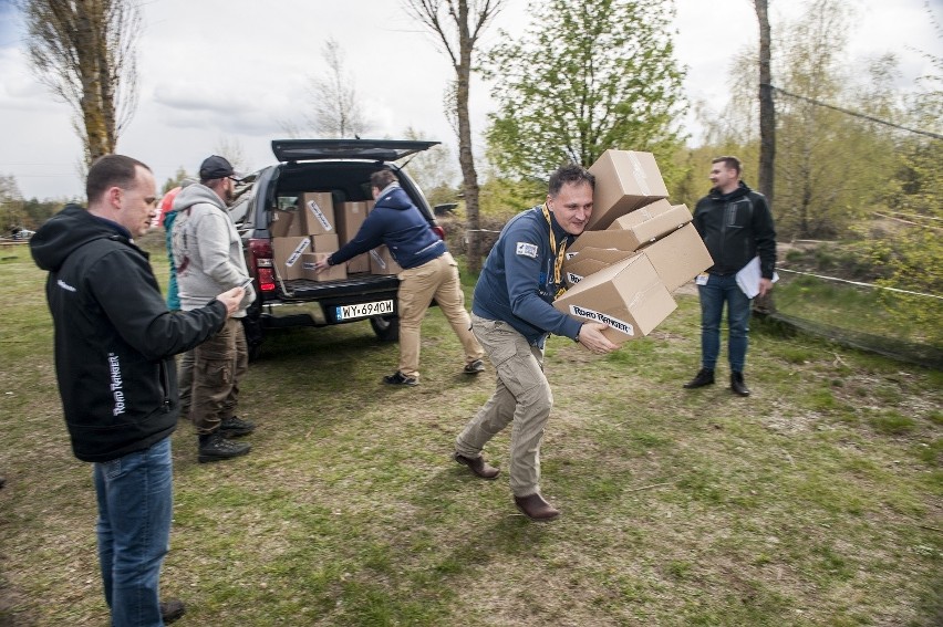 Trzydzieści załóg stawiło się na starcie pierwszej edycji...