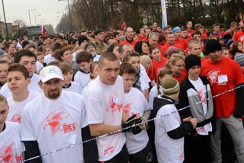 Bieg Niepodległości 2013 w Lublińcu