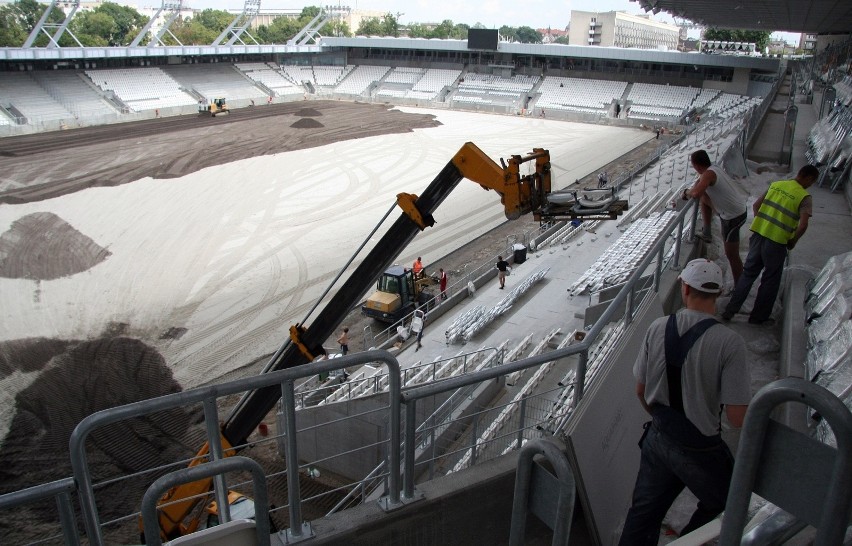 Stadion Cracovii wybudowano w nieco ponad rok