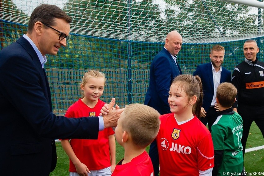 Premier Mateusz Morawiecki i Jakub Błaszczykowski otwarli...