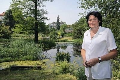 Elżbieta Nowotarska z Ogrodu Botanicznego UJ Fot. Anna Kaczmarz