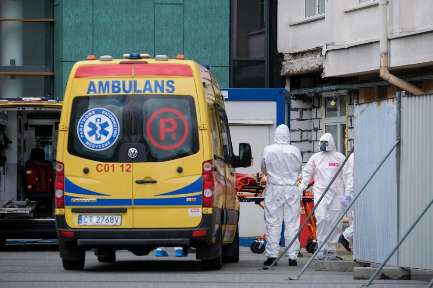 Szpital na toruńskich Bielanach, w którym znajduje się...