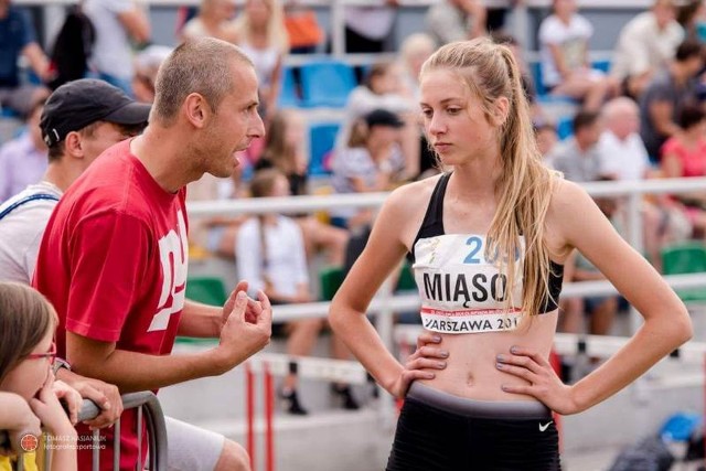 Michał Tittinger wierzy, że Wiktoria Miąso przywiezie z Poznania złoty medal