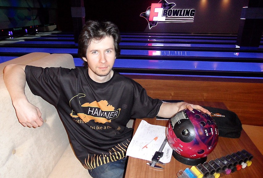 Mistrz Polski 2010 w bowlingu Adam Blaszczak
