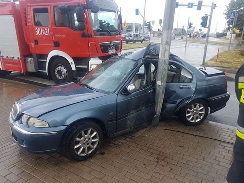 Na ul. Wasilkowskiej w Białymstoku doszło do wypadku....