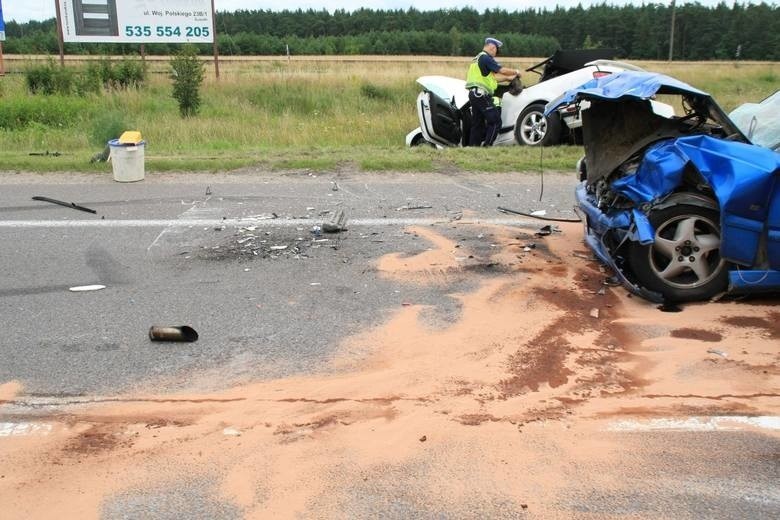 Biegły ustalił, że kierowca forda mustanga pędził w obszarze...