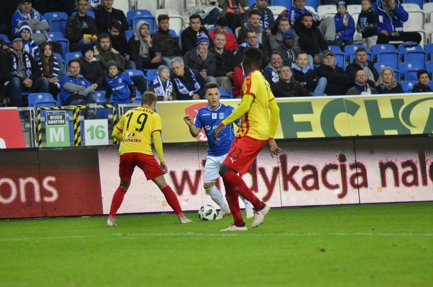 Lech Poznań wygrał z Koroną Kielce 2:1. Mecz przy...