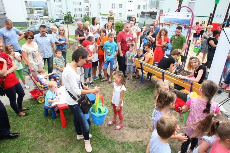 Otwarcie placu zabaw przy Kołłątaja w Kielcach