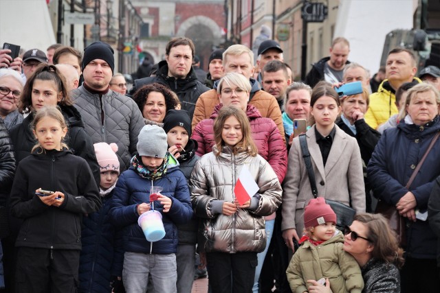 Uroczystości na Rynku Wielkim w Zamościu