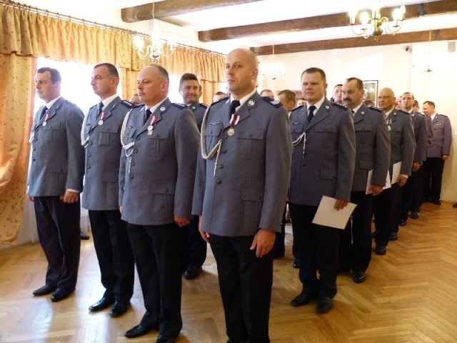 39 staszowskich mundurowych otrzymało awanse na wyższe stopnie policyjne