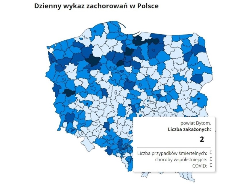 W województwie śląskim 23 lipca wykryto aż 20 przypadków...