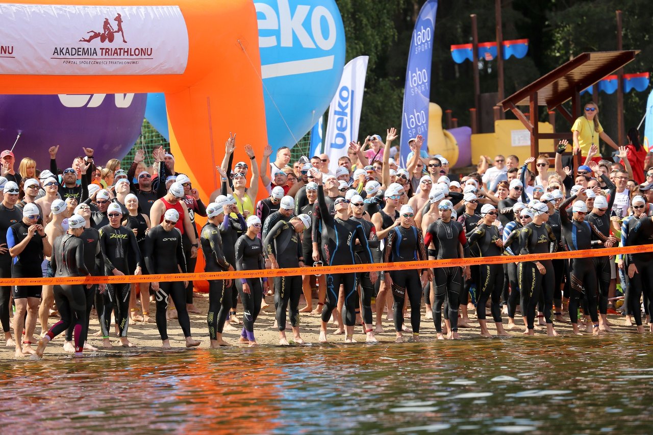 Tak wyglądał Elemental Tri Series 2016 na plaży w Dojlidach