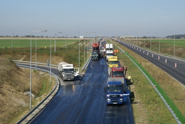 Budowa trasy S5 na odcinku Poznań-Wronczyn. Cała trasa S5,...