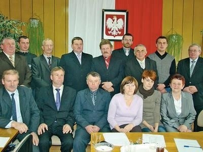 Rada Gminy na kadencję 2010 - 2014 Fot. Zbigniew Wojtiuk
