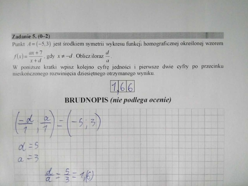 MATURA 2018 MATEMATYKA POZIOM ROZSZERZONY ODPOWIEDZI + SPRAWDZONE ARKUSZE CKE Zadania zamknięte 1-4 i otwarte z Matematyki 9.5.2018 