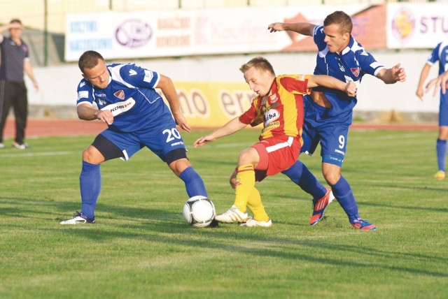 Marcin Garuch strzelił już 2 gole i zaliczył kilka asyst. Z nim atak "Chojny&#8221; wygląda nieźle