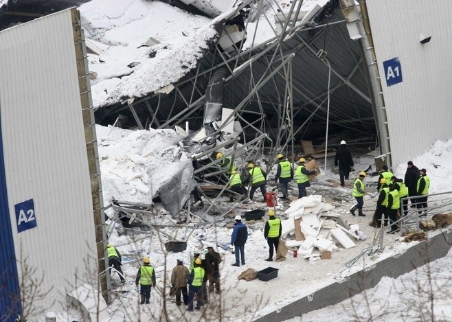 Katastrofa hali w Katowicach