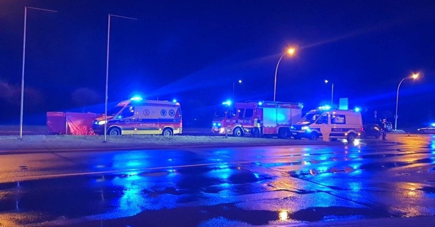 40-letni mężczyzna zginął w wypadku na ul. Lwowskiej w Przemyślu. Pieszego potrącił 29-latek w audi