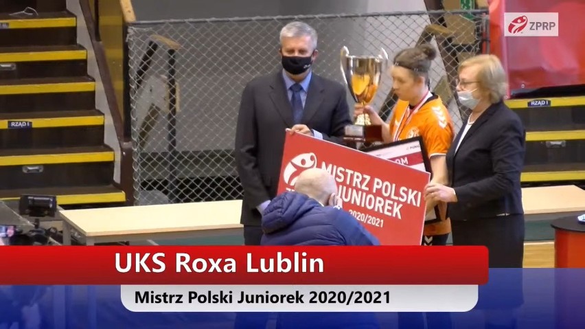 Złote dziewczyny z Lublina. Piłkarki ręczne UKS Roxa mistrzem Polski juniorek