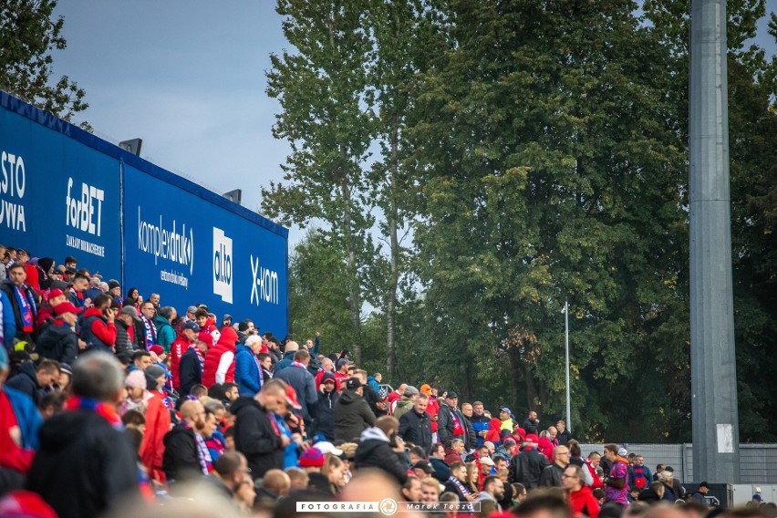 Kibice na meczu Raków Częstochowa - Radomiak Radom