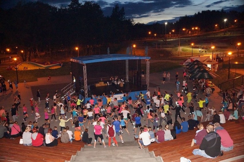 Biegacze opanowali park rozrywki w Wodzisławiu Śl.