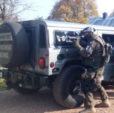 Rutkowski Patrol i Hummer H1 na manewrach paramilitarno-wojskowych w Laskach i Anielinie (zdjęcia)