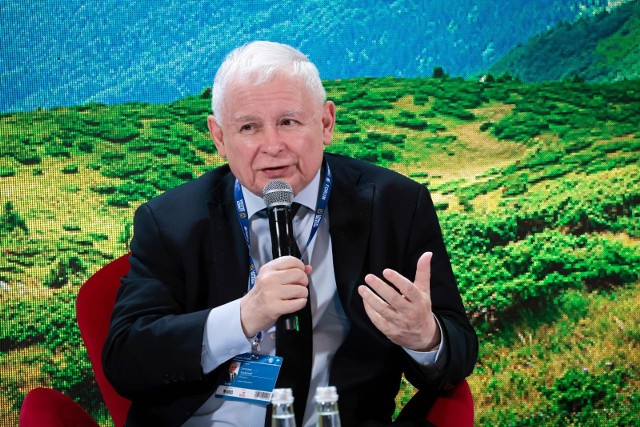 Jarosław Kaczyński odwiedził we wtorek mieszkańców Pruszkowa
