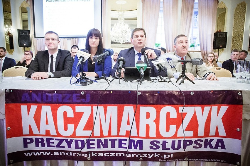 Prezentacja kandydatów na radnych  KWW Andrzeja Kaczmarczyka.