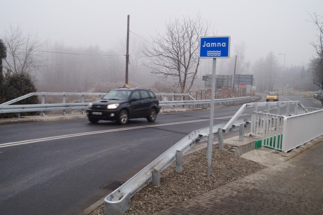 Otwarto wjazd do Mikołowa od strony Katowic nad rzeką Jamna