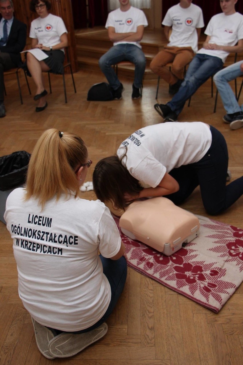 Rekord w udzielaniu pierwszej pomocy w Krzepicach [FOTO]