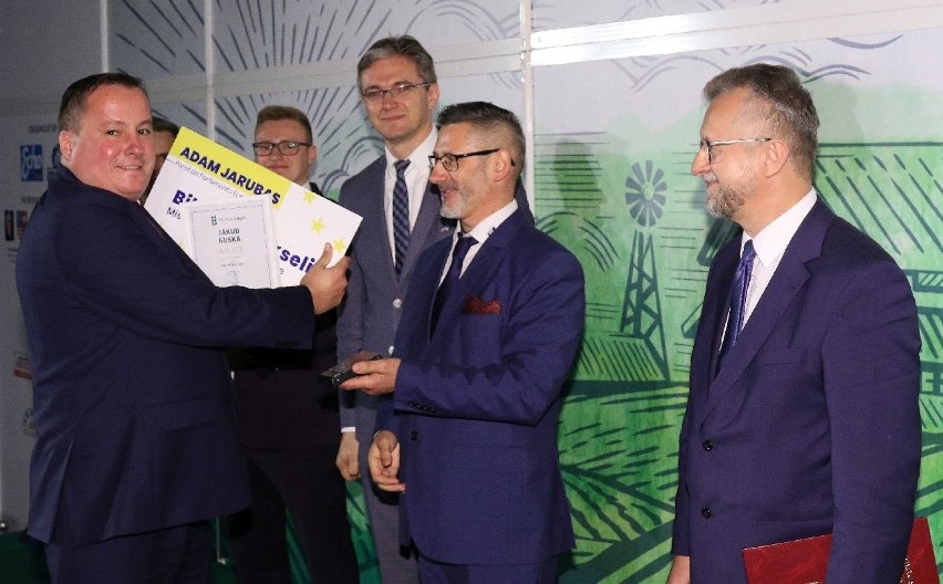 Laureat zajął także wysokie - drugie miejsce na podium...