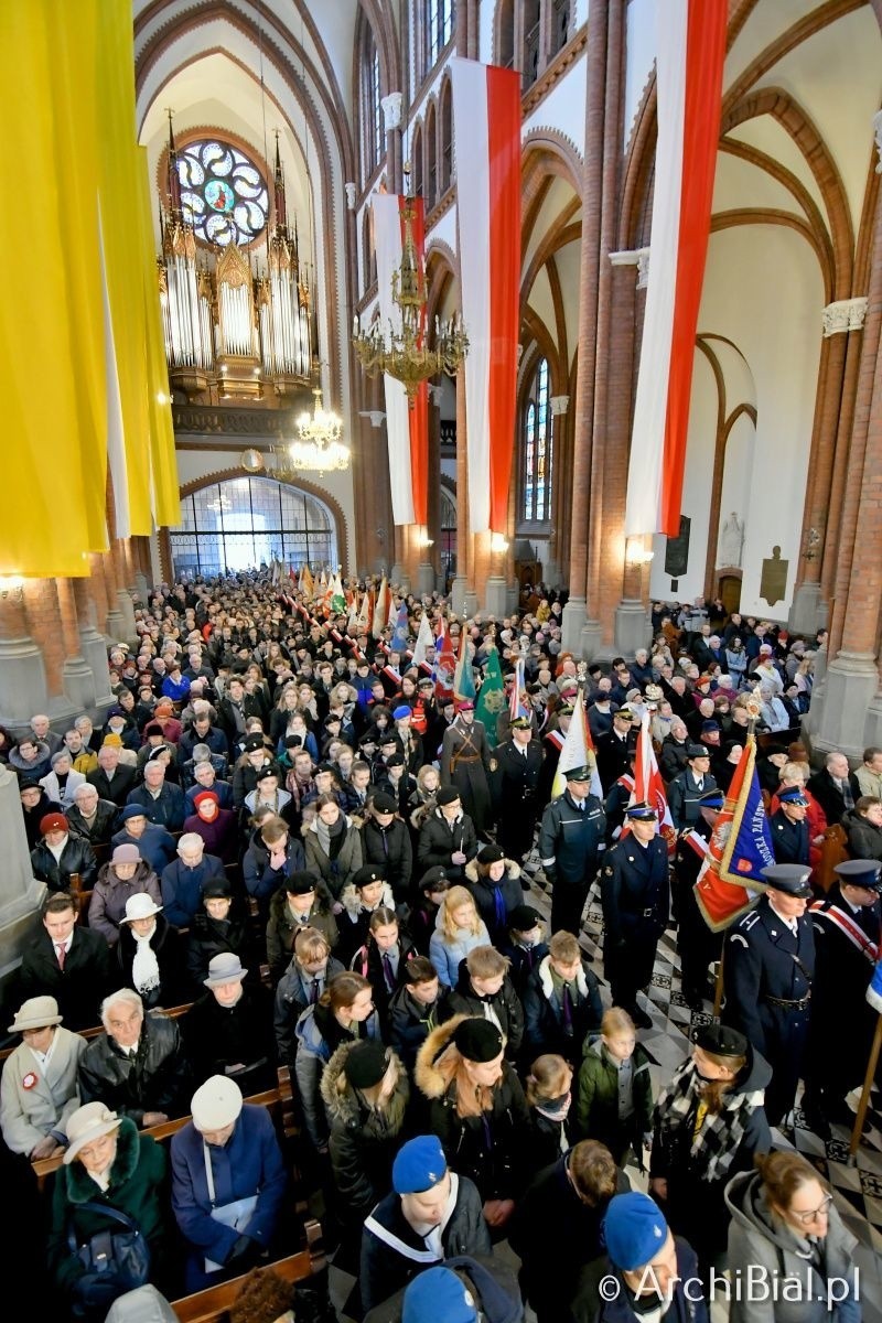 Białystok: Modlitwa za Ojczyznę w 101. rocznicę Odzyskania Niepodległości [ZDJĘCIA]