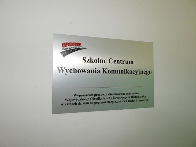 W czwartek w Łapach zostało uroczyście otwarte Szkolne Centrum Wychowania Komunikacyjnego